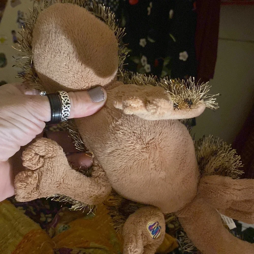 Ganz leopard lizard plush toy. He is gently loved and soft as a kitten! - Picture 8 of 9